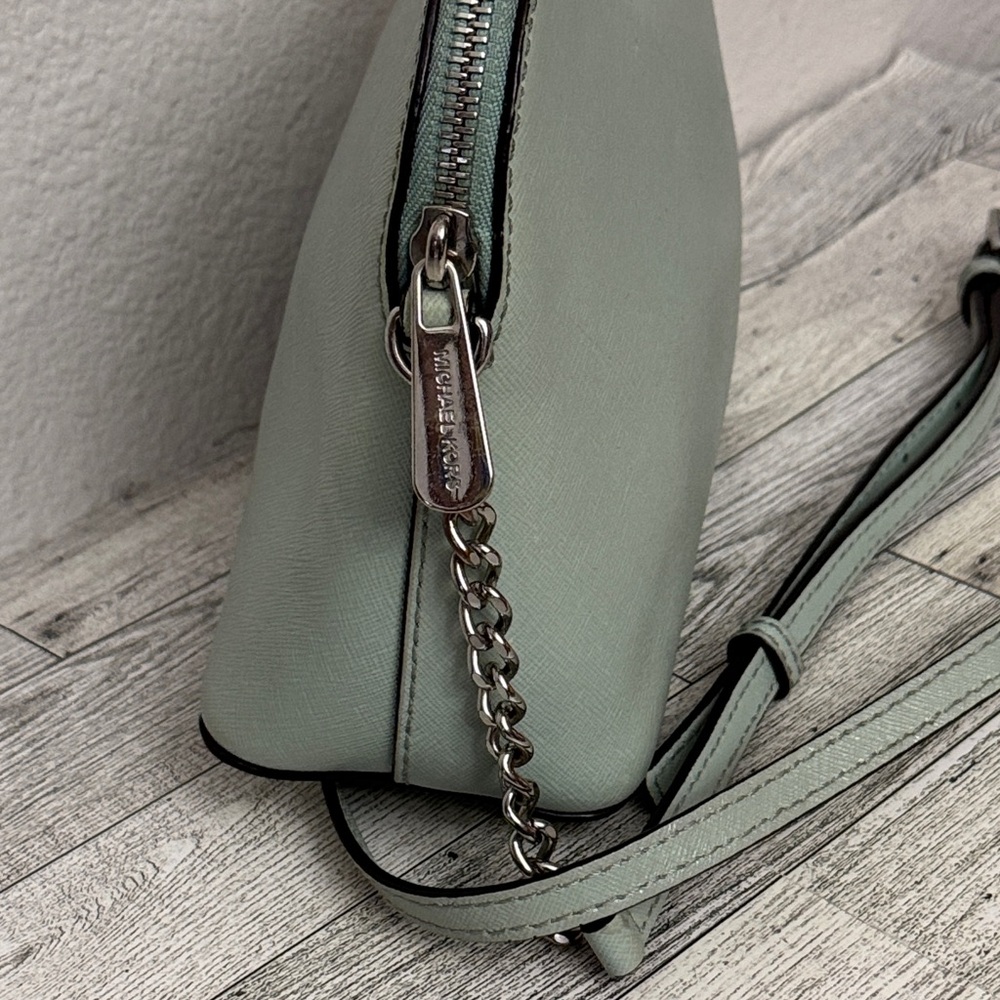 Michael Kors Mint Green Crossbody Bag - Picture 3 of 14